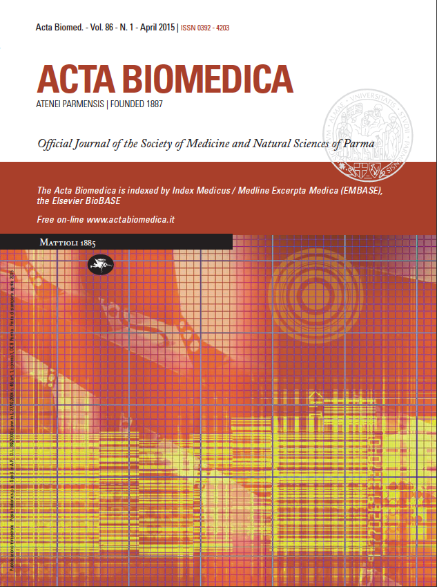 					View Vol. 86 No. 1 (2015): Acta BioMed 1-2015
				