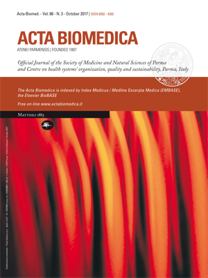 					View Vol. 88 No. 3 (2017): Acta BioMedica 3-2017
				