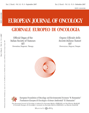 					View European Journal of Oncology Vol.12, No.3 (2007)
				