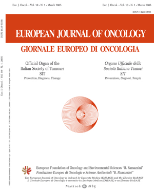 					View European Journal of Oncology Vol.10, No.1 (2005)
				